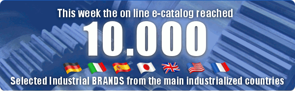 Unitec E-catalog reached 10.000 selected industrial brands from the main industrialized countries. 